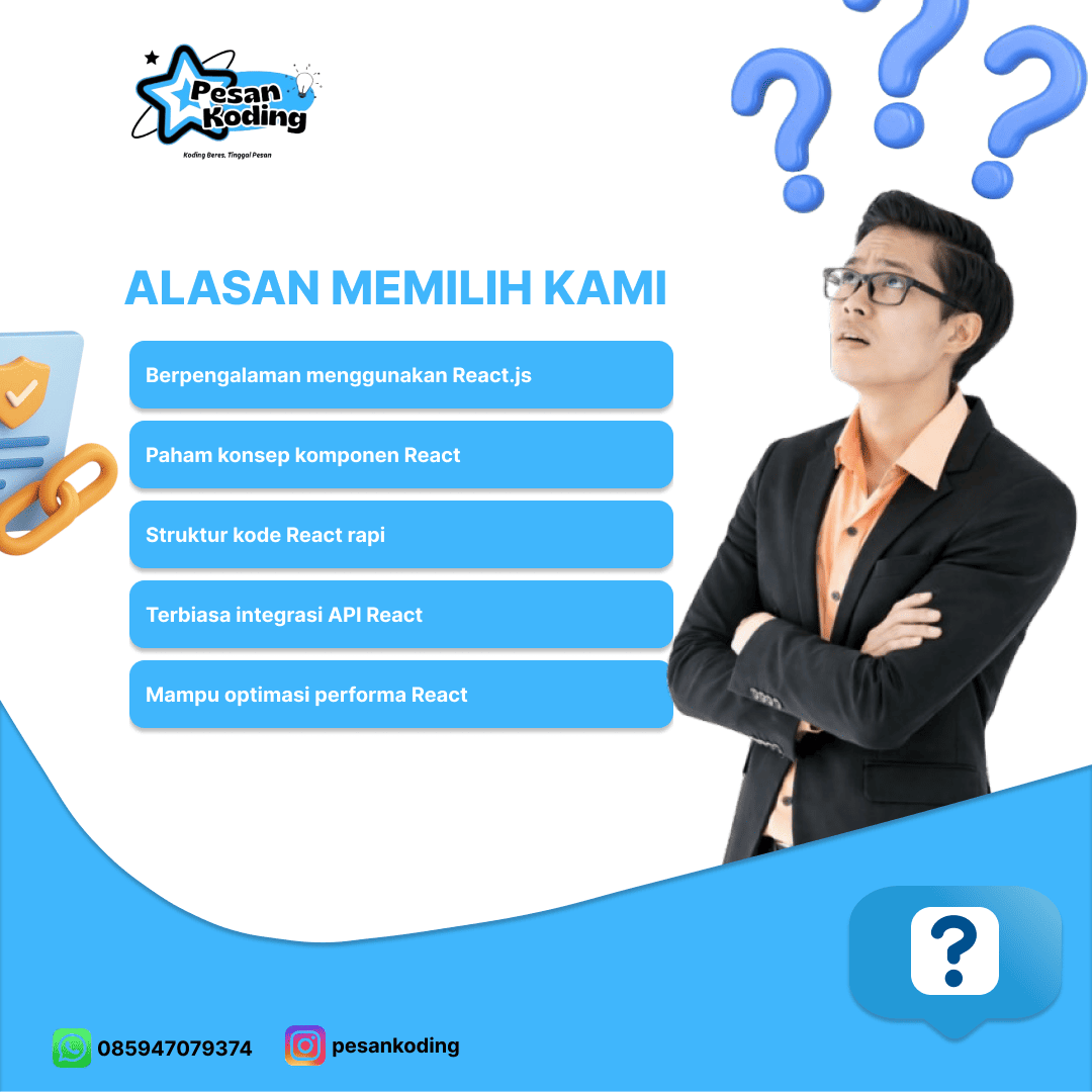 Alasan Memilih Kami Pesan koding